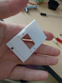 Plaque de fixation servo d'attelage pour camion RC Tamiya 1/14 — photo 5
