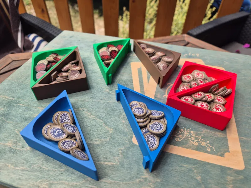 Split Token Tray – Parametric Modular Token Tray