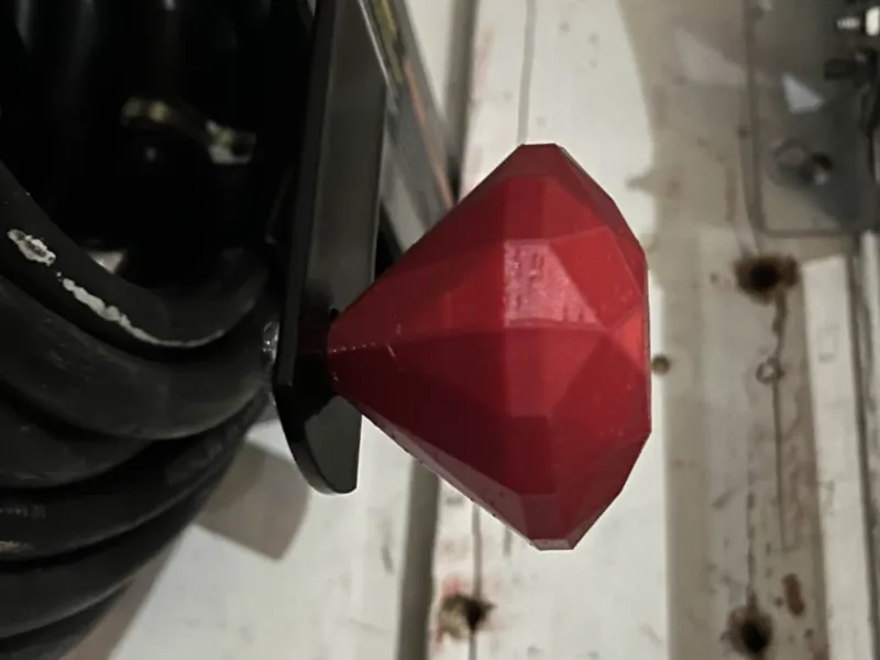 Diamond Threaded Knob