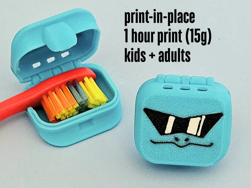 Pocket Monster Toothbrush Case – Squirtle Squad