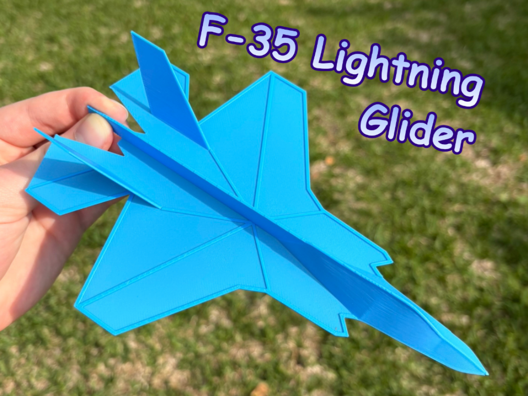 F-35 Lightning - Lightweight Stable Glider 