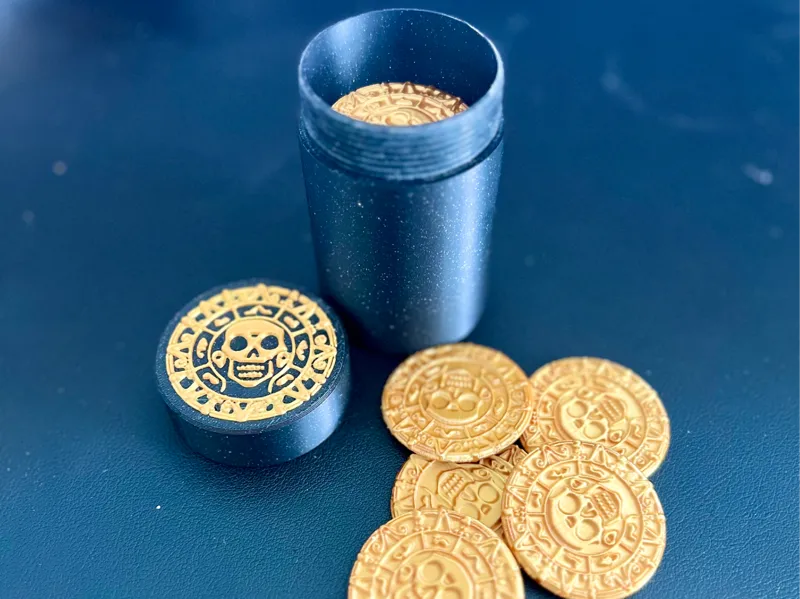 Pirate Coin Container