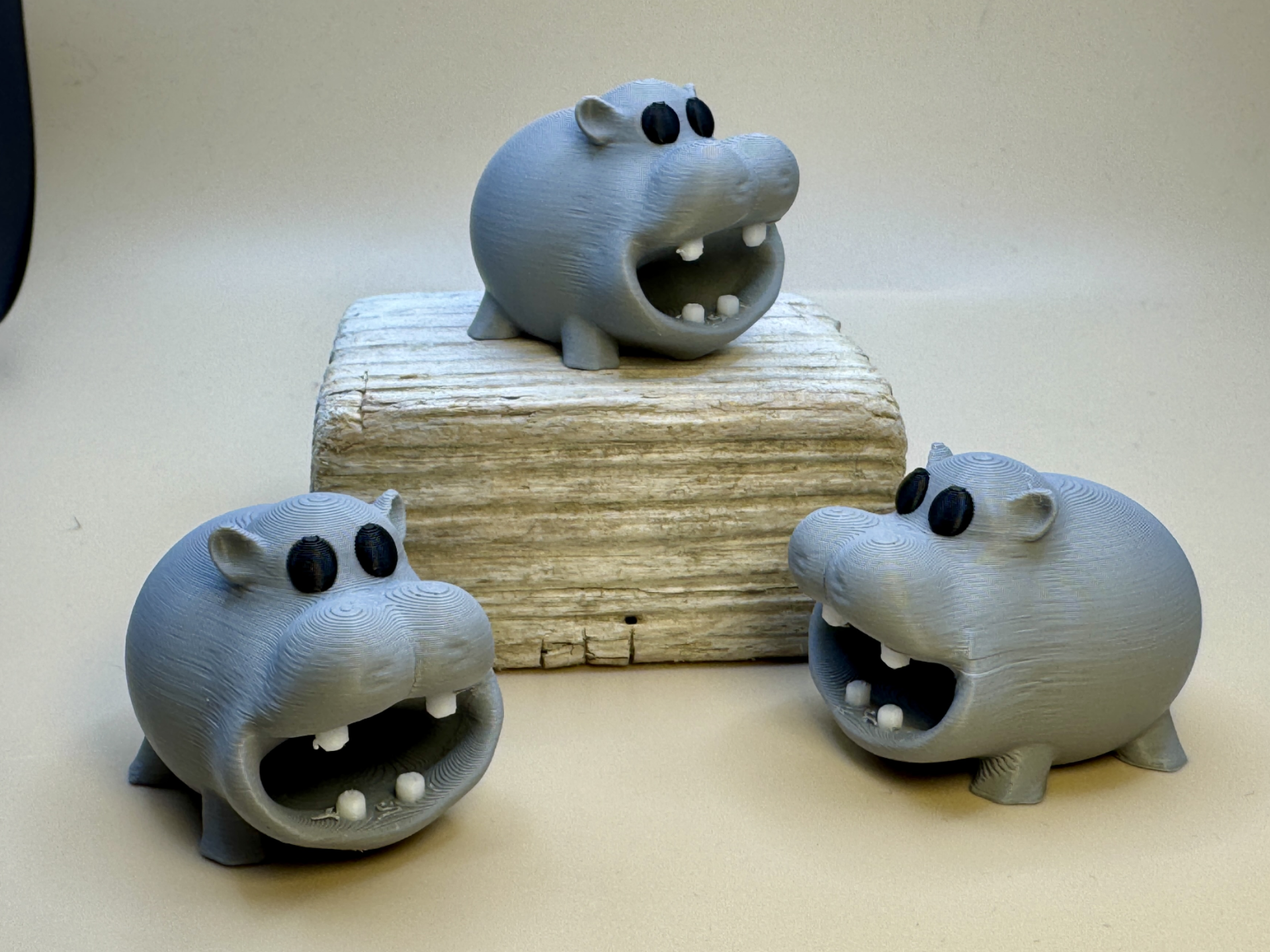 Cute Mini Chunky Hippo