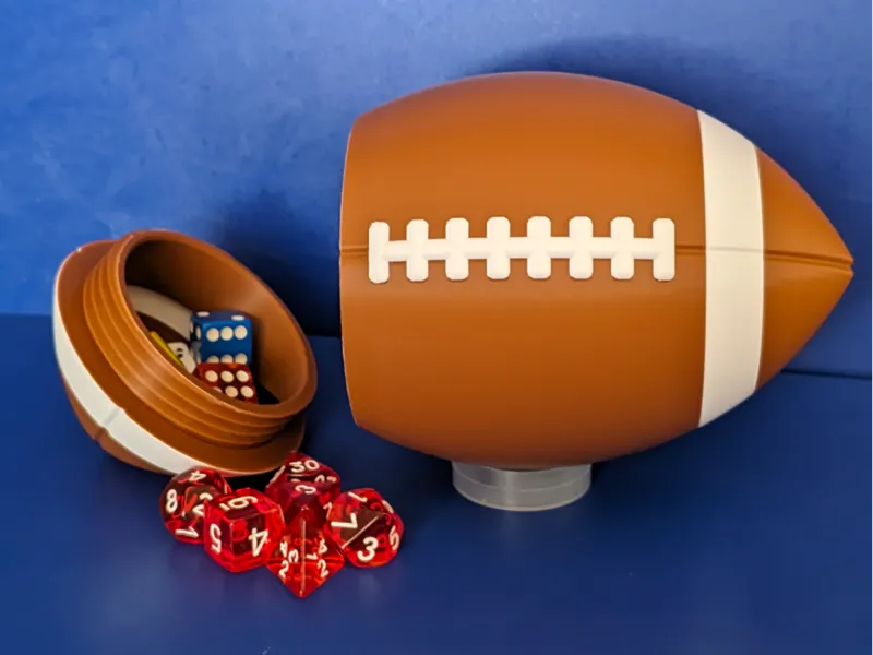 American Football (not Rugby) Container or Box