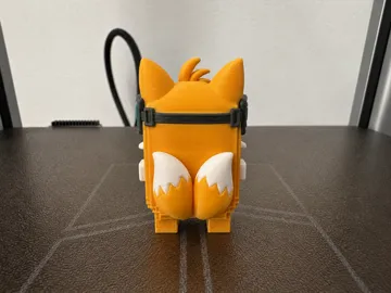 Modelo para impresión 3D: Fortnite Tails Sprite — vista de referencia 3