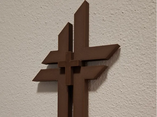 CROSS ON THE WALL