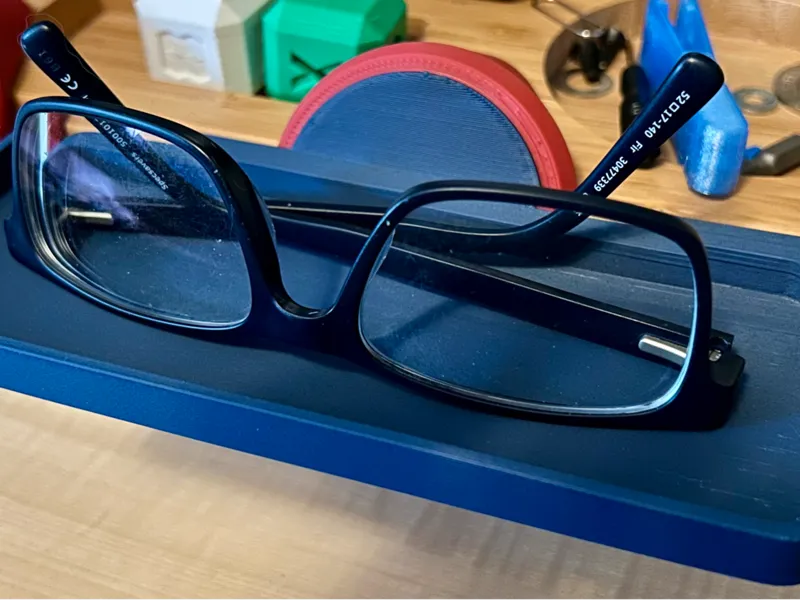 Shelf added to desk clamp