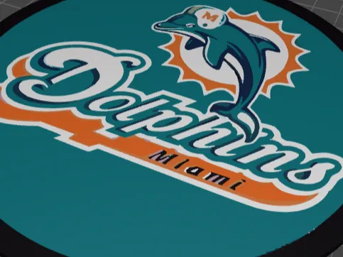 NFL Dolphins Schlüsselanhänger