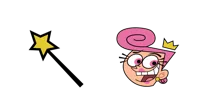 Baguette et couronne Fairly Odd Parents — photo 4