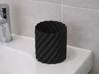Porta Algodão Espiral