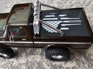 TRX4m Tonneau Punisher-Like American Flag