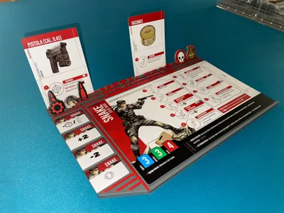 Metal Gear Solid Player Board