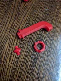 Bolt-Locked 45mm Hook PLA - 1 pair