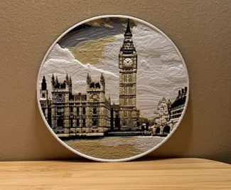 Big Ben Coaster - HueForge