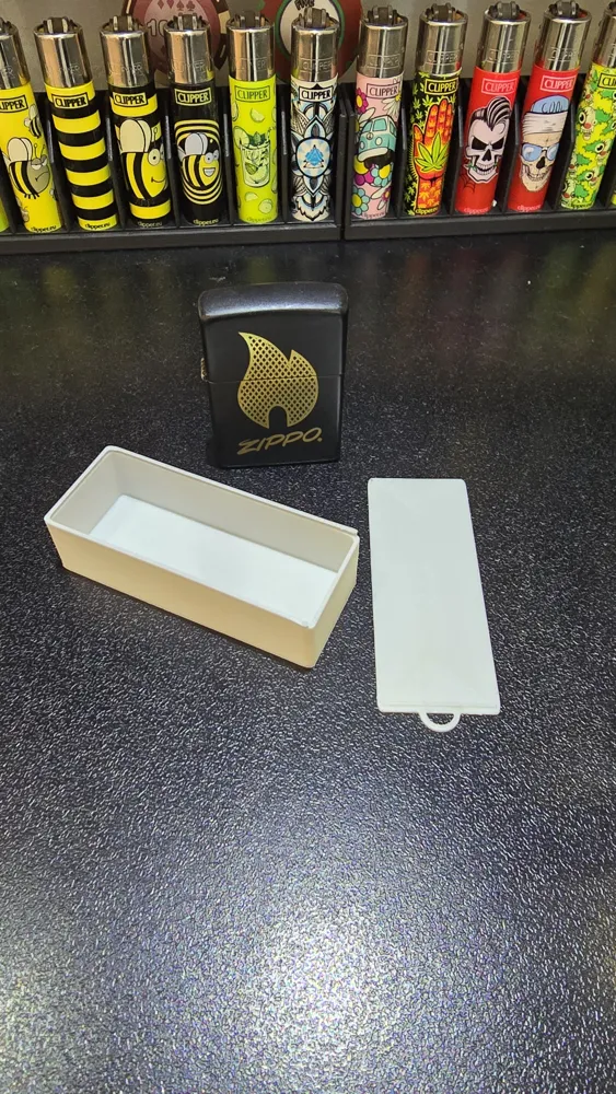 Sliding Container Keychain Sliding Lid Box/Keychain by Wolf 3D MakerWorld: Download Free 3D Models