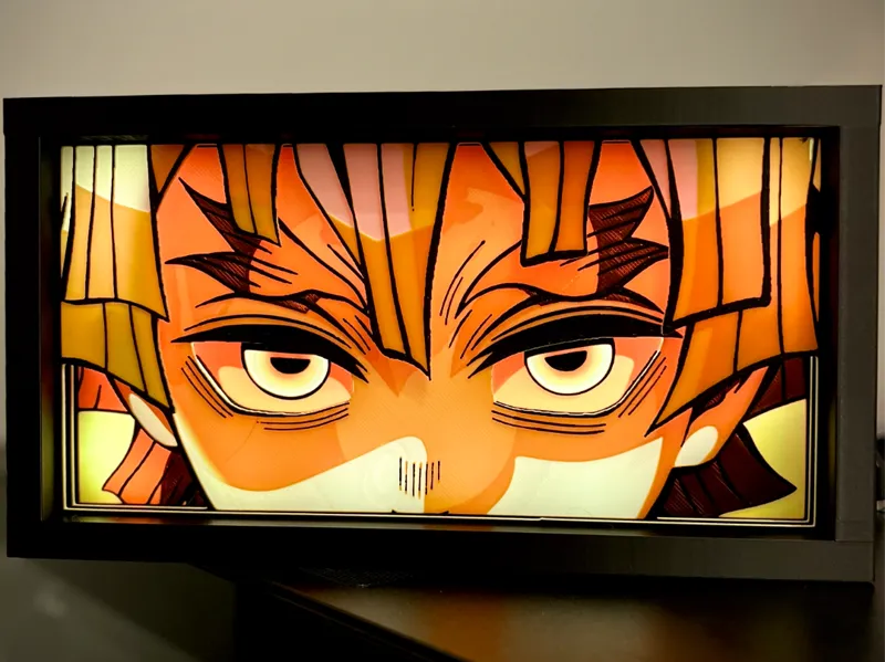 Zenitsu Agatsuma Light Box