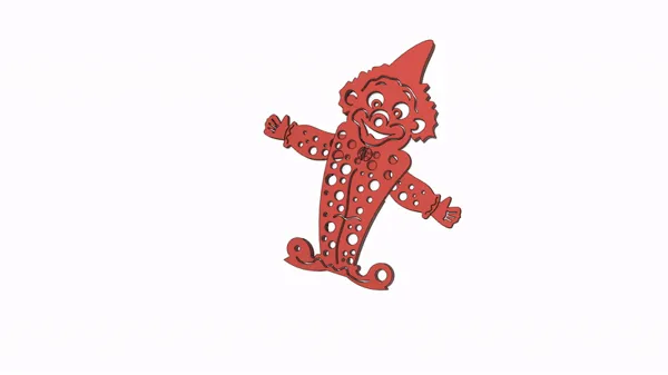 Clown articulé