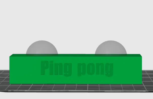 Ping pong/Table tennis ball holder