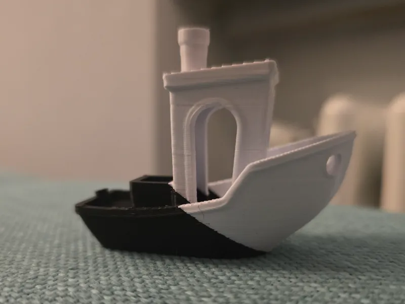 Test doppio nozzle ugello Stampa 3D Benchy 3D