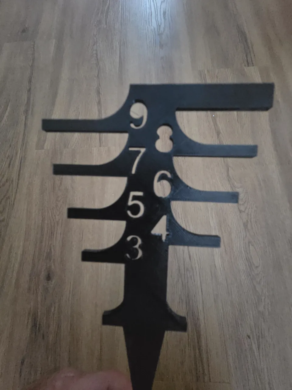 Rasenlineal ein Tool um Rasenhöhe zu bestimen view 2
