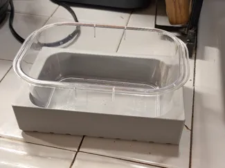 Rubbermaid Brilliance large gridfinity base (4.7C)