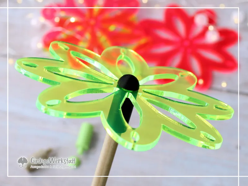 Stabhalterung 8mm für Flexi Bloom