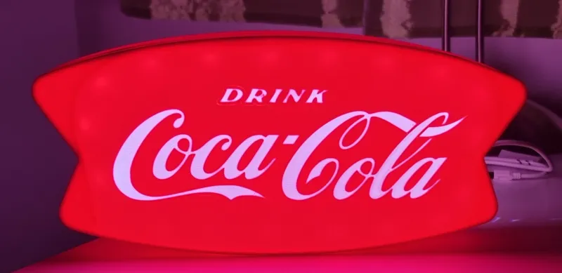 Coca Cola Lampe