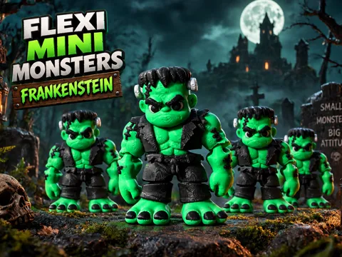 Flexi Mini Monsters: Frankenstein