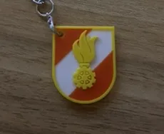 Fire Department Logo Keychain Austria