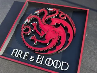 House Targaryen Placard