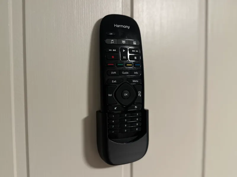 Holder for Harmony remote control