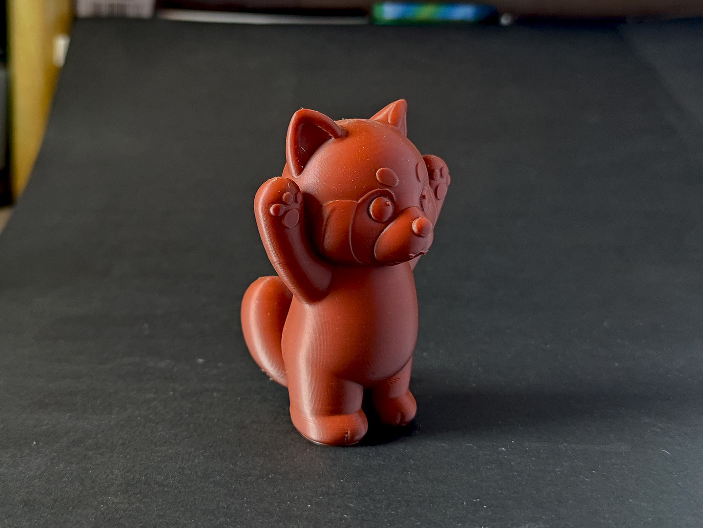 Miniatura 1 do modelo 3D 举手小熊猫
