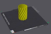 0.8mm nozzle, 0.4mm layer, 1 walls, 0% infill