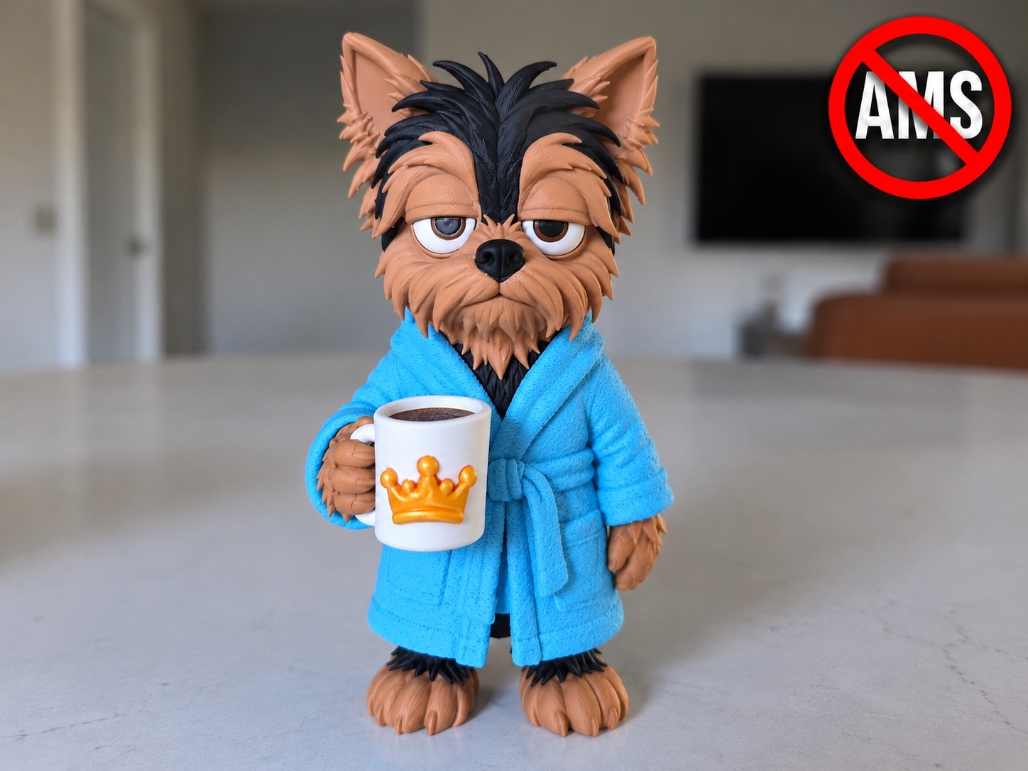 A Little Yorkie, A Latte Tired (No AMS) - 1