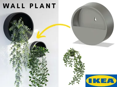 Wall Mounted Plant Pot 