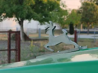 John Deere hood sign