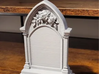 Gothic tombstone