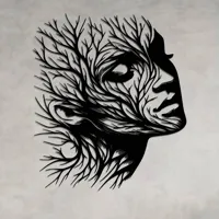 Décoration murale femme arbre de vie — photo 3