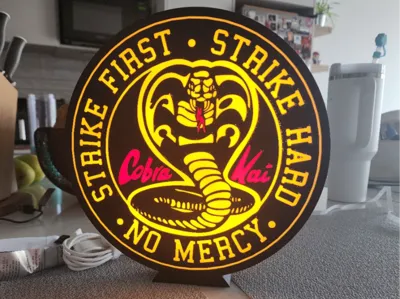 Cobra Kai Light Box