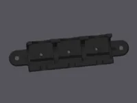 0.2mm layer, 2 walls, 15% infill, PETG y ABS
