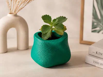 Molten Sculpted Planter