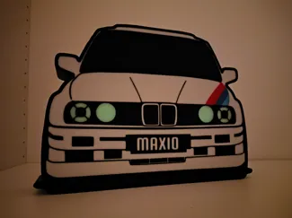 BMW E30 M3 lightbox