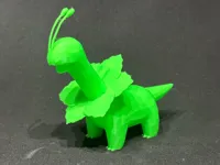 Méganium Pokémon low poly — photo 1