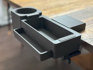 Dice Tray With Table Clamp