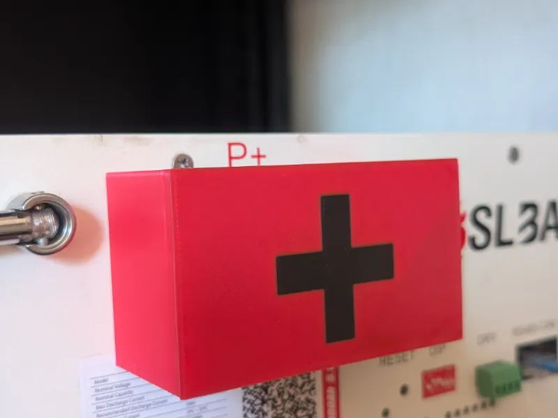 Positive and Negative Battery Terminal Cover