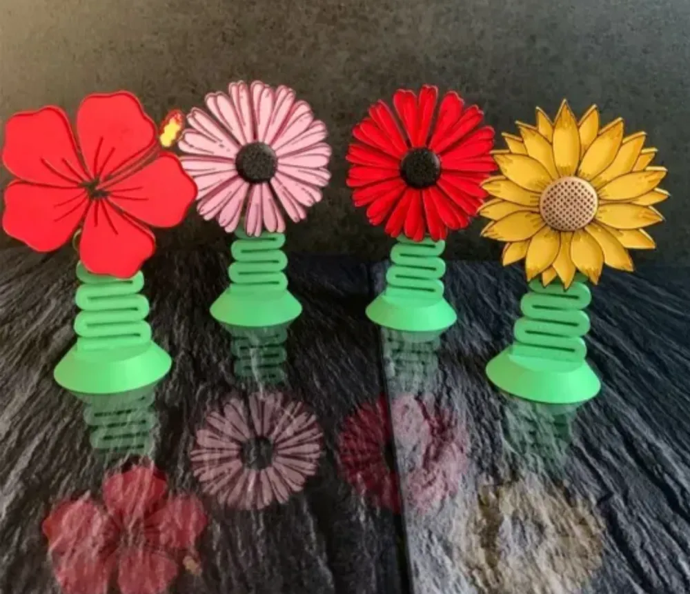 Collection of flowers - Free 3D Print Model - MakerWorld