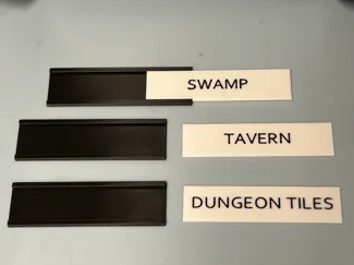 Customizable Nameplates