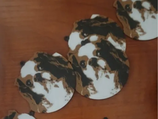 Cutest Cavalier King Charles Spaniel Keychain