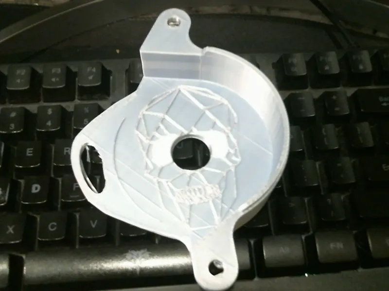 surron motor cover: skull design v2