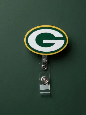 Letrero o emblema decorativo: Packer Badge Reel Face/Magnet — vista de referencia 2